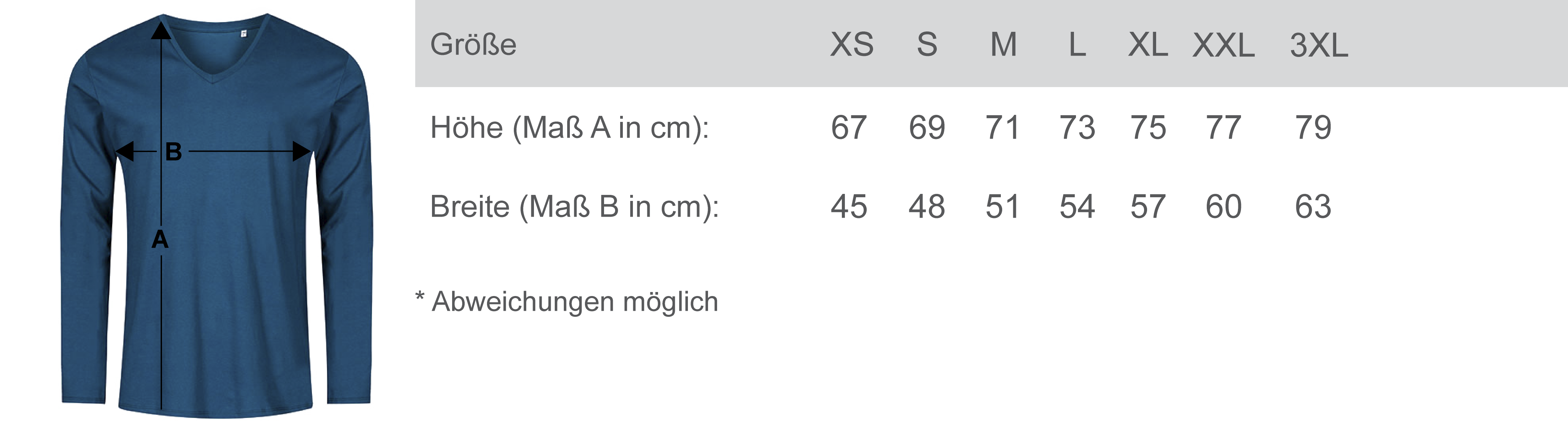 Manner Longshirt V Als Unikat Bedrucken Lassen